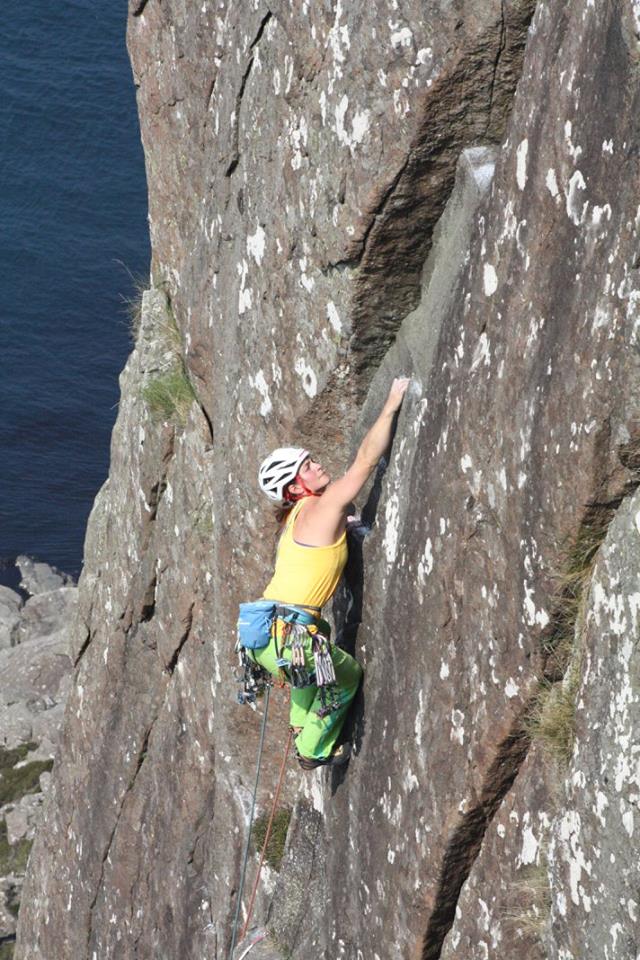 Alex Sweikart on pitch two of Wall of Prey