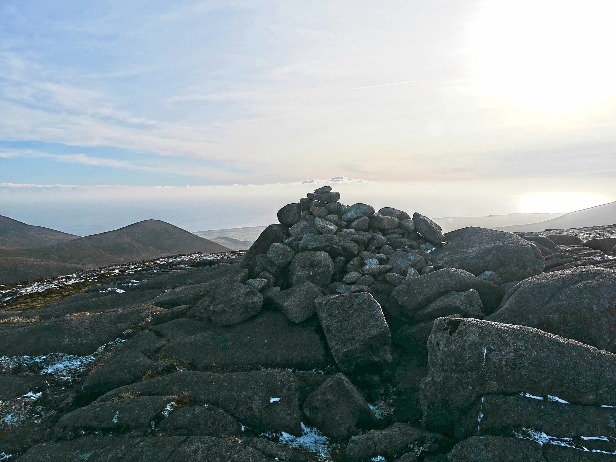 Top of Cove Mountain, January 2019